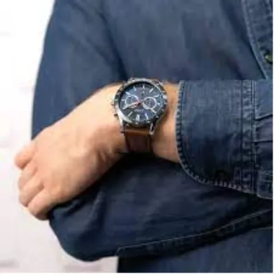 Hugo Boss Allure Leather Strap Watch